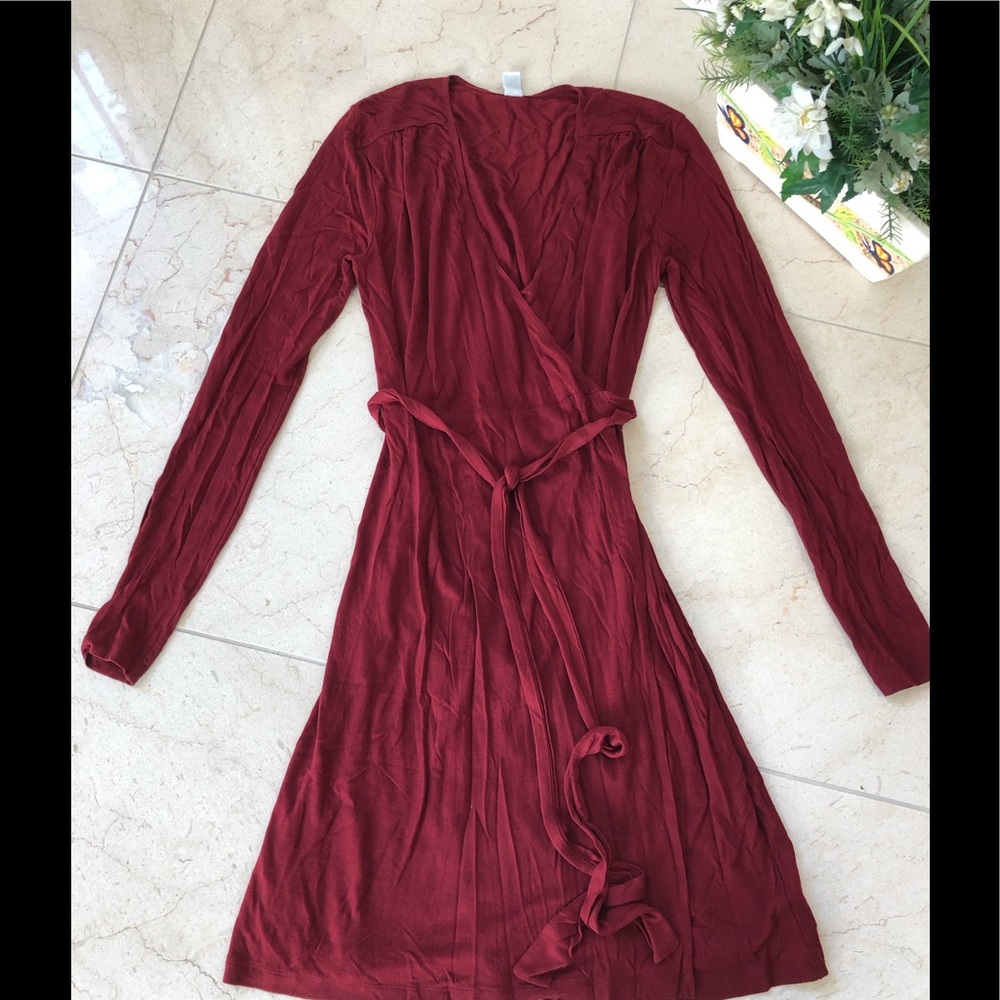 Old Navy Knit Wrap Dress